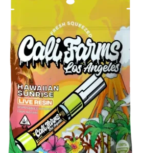 Buy Califarms Hawaiian Sunrise THC-JD x THCB Cart  in Greece 